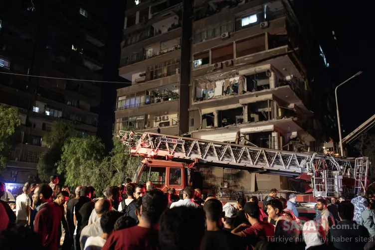 Katil İsrail Şam’ı hedef aldı: İran Büyükelçiliğinin yakınına saldırı! 7 kişi hayatını kaybetti