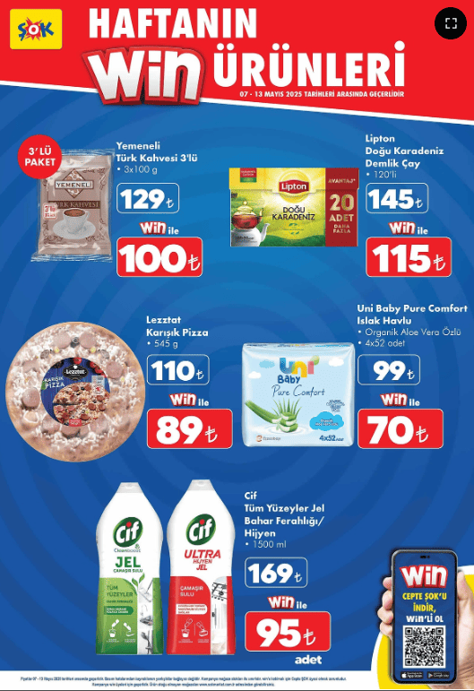 İNDİRİMLİ ÜRÜNLER! ŞOK AKTÜEL KATALOG 10 - 13 Mayıs 2025: Bu hafta ŞOK markette neler var?