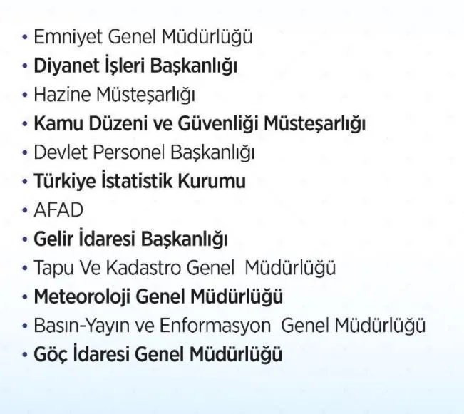 İşte taşeron işçilerin kadroya alınacağı tüm kurumların listesi