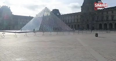 Koronavirüs yüzünden Louvre Müzesi’nde güvenlik önlemleri arttırıldı | Video