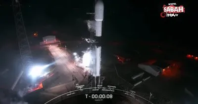 Japonya’nın Ay’a iniş aracı SpaceX roketi ile fırlatıldı | Video
