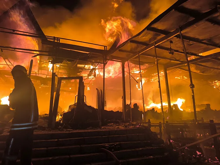 Afyonkarahisar’daki yangında tepki çeken anlar: Ulan lahmacunu yiyemedik...