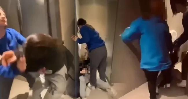 İstanbul'da dehşet! Genç kızı dakikalarca darp ettiler: O anları kameraya kaydedip...