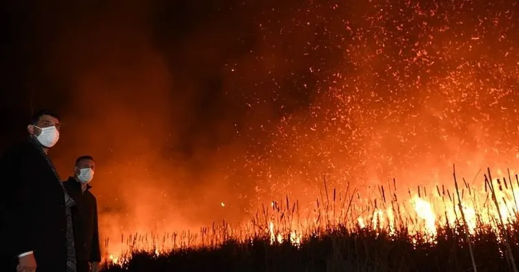 Kartepe’de korkutan yangın