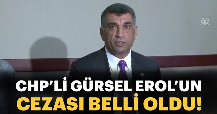 CHP’den flaş Gürsel Erol kararı