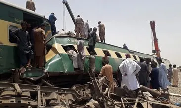 Pakistan’da korkunç tren kazası! Ölü sayısı artıyor