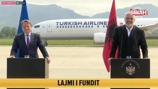 Basın toplantısına damga vuran an! Türk Hava Yolları her yerde... | Video