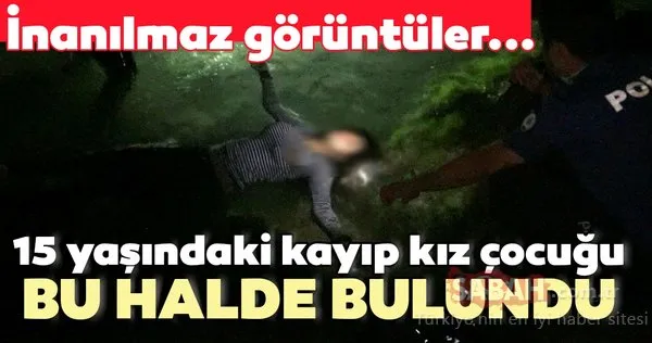 Silivri'de inanılmaz anlar... Kaybolan 15 yaşındaki çocuk bu halde bulundu!
