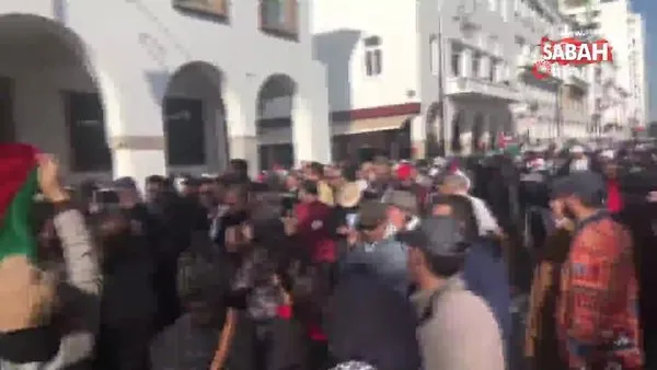 Fas’ta ABD'nin sözde barış planı protesto edildi | Video