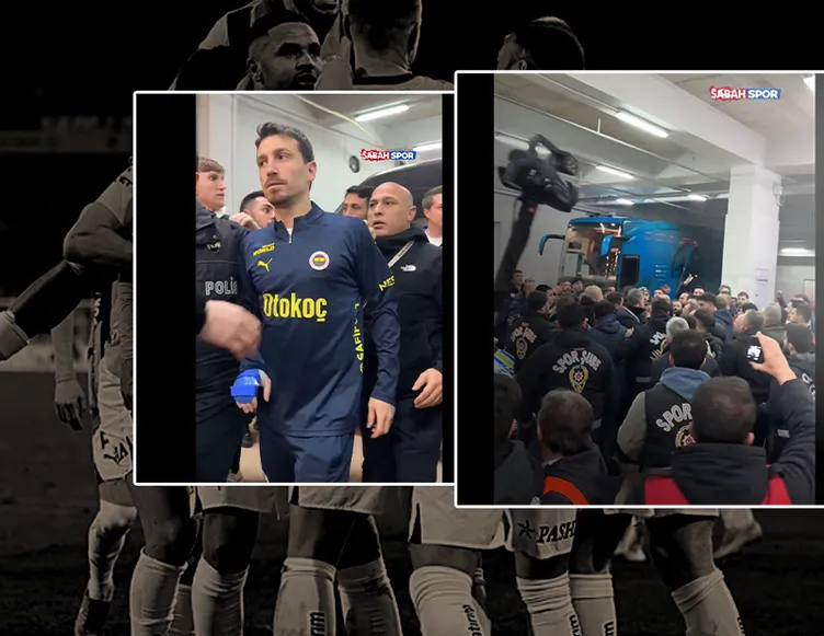 Son dakika! Fenerbahçe - Rizespor maçı sonrası oyuncular birbirine girdi! Stat otoparkında olay görüntüler...