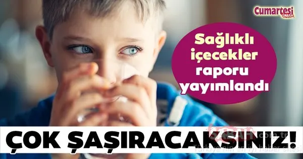 Çocuklar için sağlıklı içecekler raporu yayımlandı! İşte o rapor...