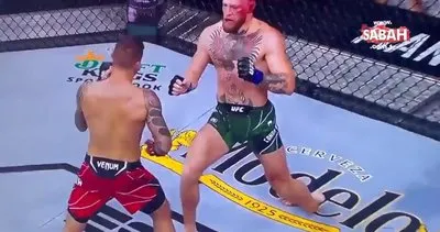 UFC’de Conor McGregor’un ayağı kırıldı! İşte o görüntüler | Video