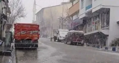 Tunceli’de Nisan ayında kar yağışı #tunceli