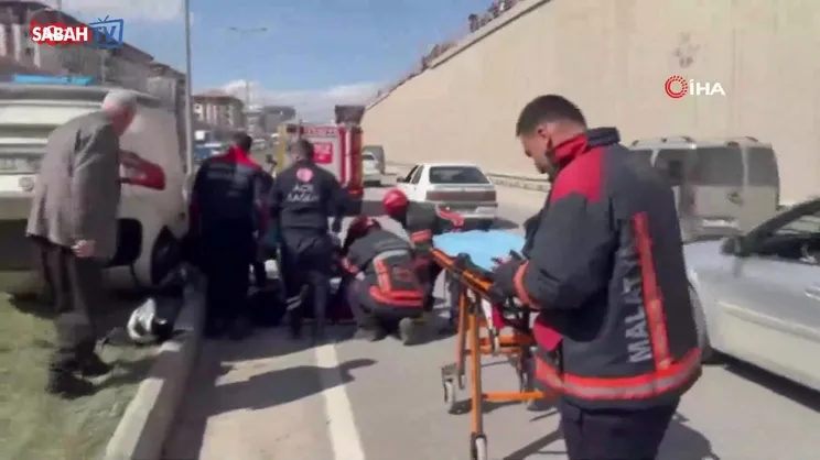 Malatya’da altgeçitte kaza: 2 yaralı