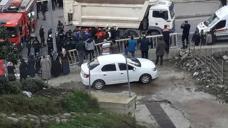 Rize’de harfiyat kamyonu dehşeti; anne ve okula götürdüğü kızı öldü