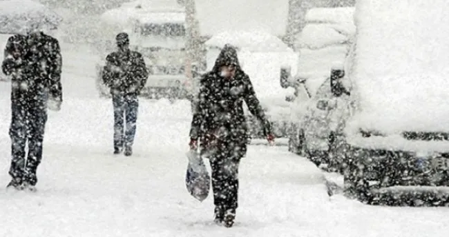 Samsun’da yoğun kar yağışı