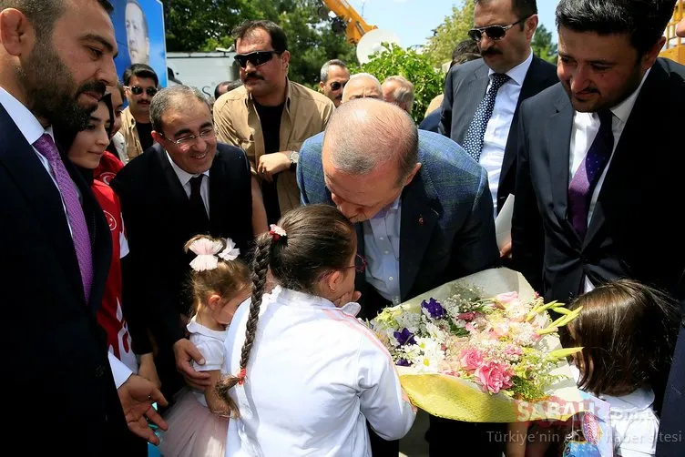 Vatandaşlar Nevşehir’de Cumhurbaşkanı Erdoğan’ı coşkuyla karşıladı!