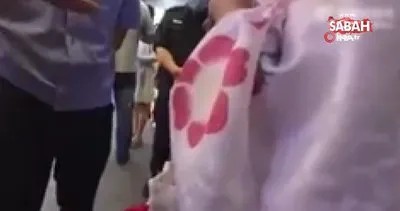 Çin’de Japon kimonosu giyen kadın gözaltına alındı | Video