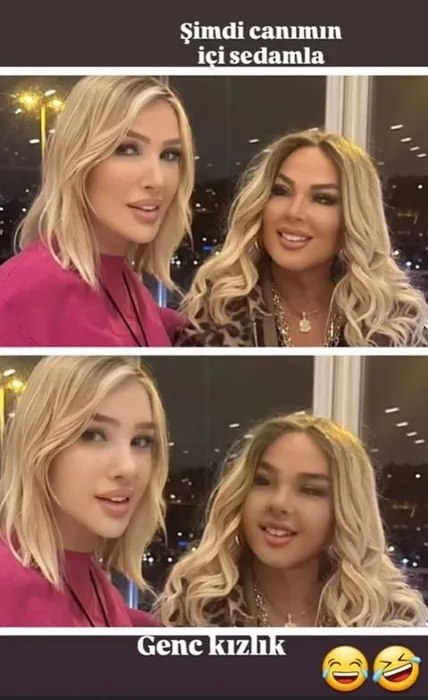 Seda Sayan ve Safiye Soyman fazla filtre kullanınca yine sosyal medyanın diline düştü!