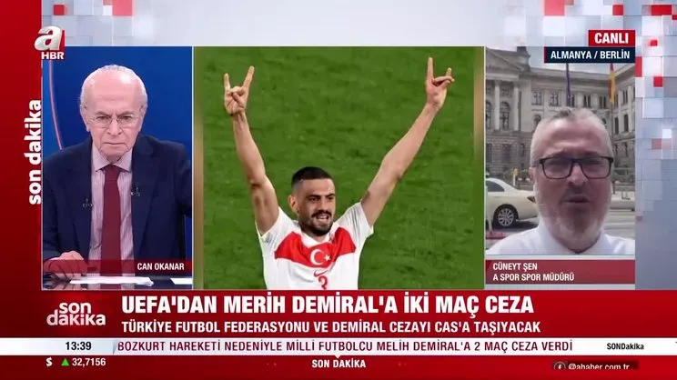 Son Dakika: UEFA'dan skandal karar! Merih Demiral'ın cezası belli oldu | Video