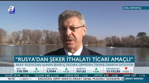 Kayseri Şeker Genel Müdürü Hüseyin Akay'dan A Para'ya özel açıklamalar