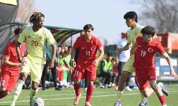 U17 Milli Takımı, İspanya ile yenişemedi!