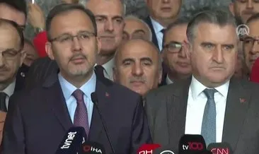 Gençlik ve Spor Bakanı Mehmet Kasapoğlu, görevini yeni Bakan Osman Aşkın Bak’a bıraktı