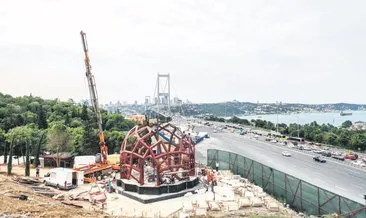 Erdoğan 15 Temmuz Zafer Anıtı’nı inceledi