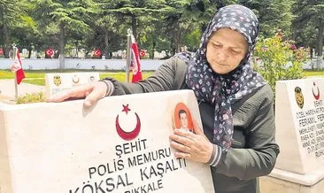 ‘Bayrağın kırmızısında oğlumun kanı var’