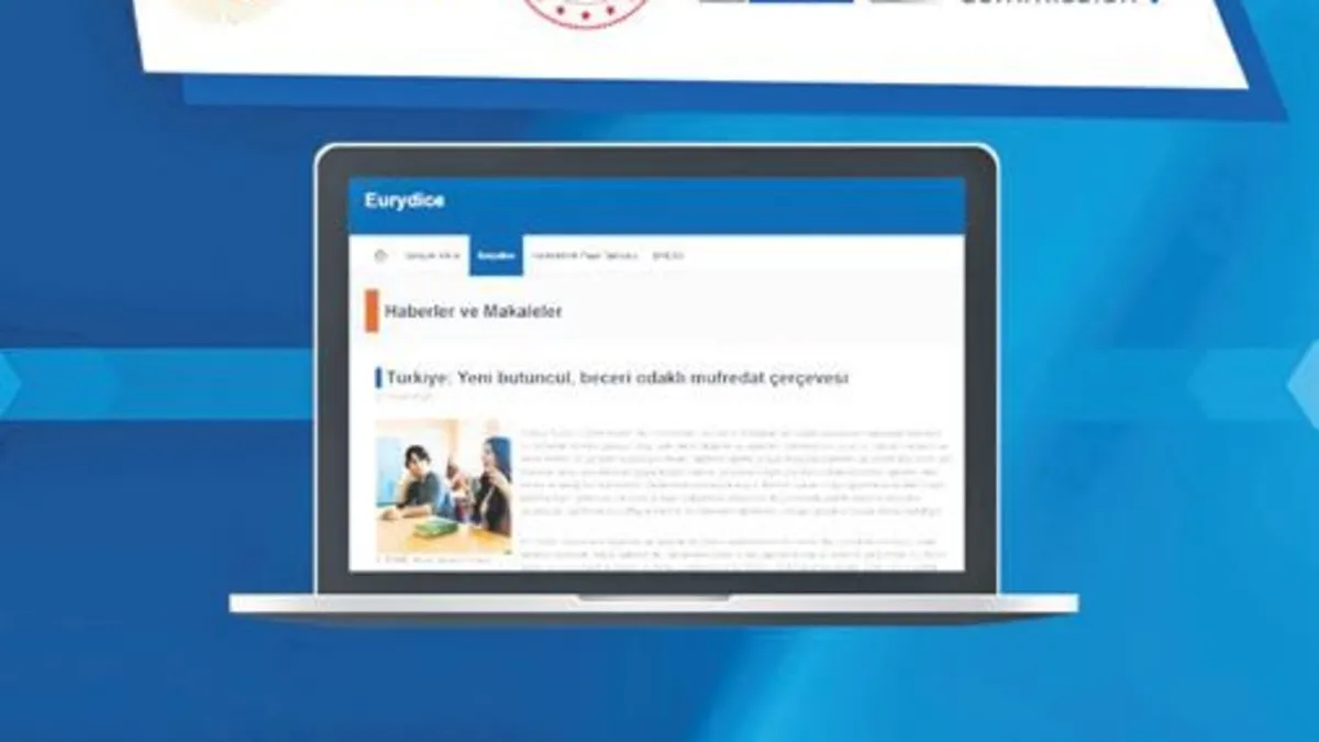 Maarif Modeli Avrupa Eğitim Bilgi Ağı'nda Yayımlandı