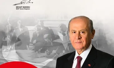 Bahçeli’den ’Lozan’ mesajı!