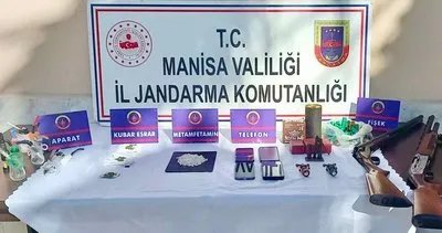 Manisa’da jandarmadan uyuşturucu operasyonu