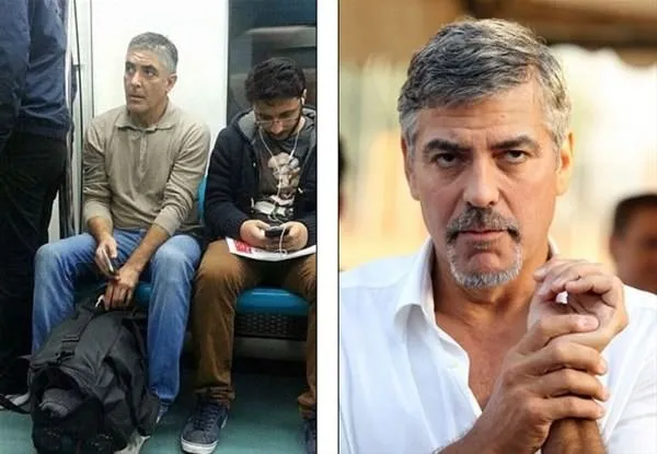 Ünlülere o kadar benziyorlar ki...