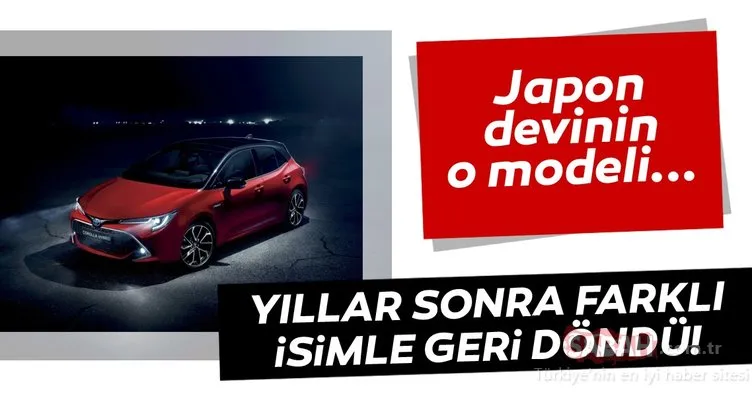 Toyota Corolla Hatchback Türkiye’de! Corolla Hatchback’in özellikleri nedir?