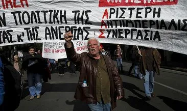 Yunanistan’da genel grev hayatı olumsuz etkiledi