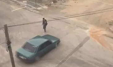Amasya’da 46 bin liralık drift: O anlar kameraya yakalandı! #amasya