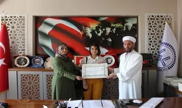 Süryani asıllı kadın Müslüman oldu