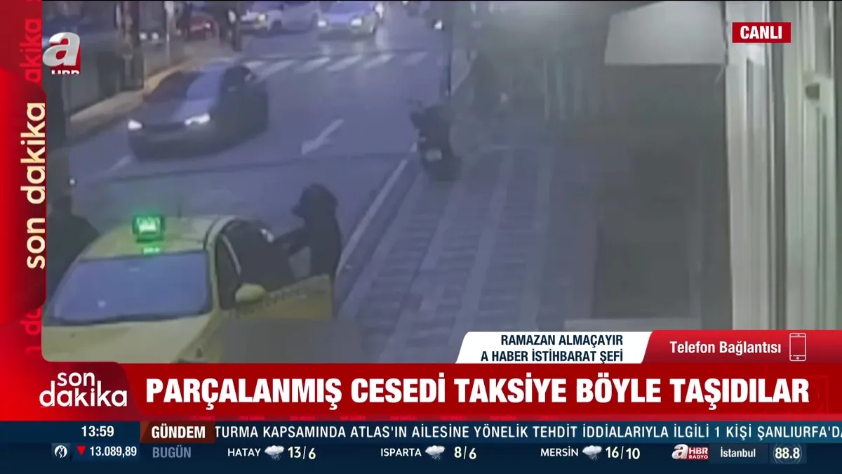 Şişli’deki kesik baş cinayetinde yeni görüntüler! Parçalanmış cesedi taksiye böyle taşıdılar! | Video videosunu izle Şişli’deki kesik baş cinayetinde yeni görüntüler! Parçalanmış cesedi taksiye böyle taşıdılar! | Video videosunu izle
