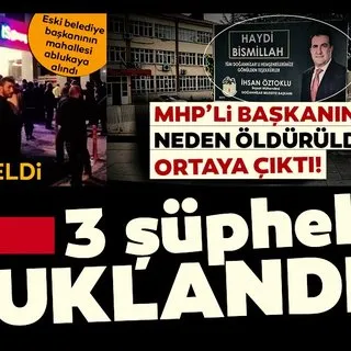 Konya'da MHP'li belediye başkanını öldüren 3 şüpheli tutuklandı