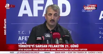 SON DAKİKA | AFAD Başkanı açıkladı: Depremlerde can kaybı yükseldi | Video