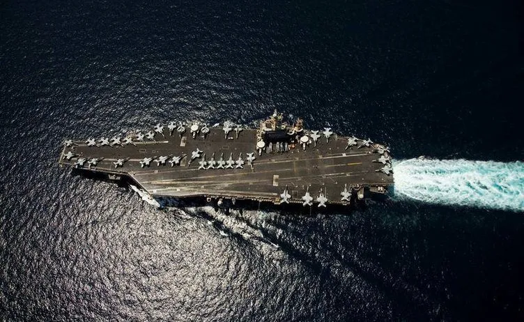 Hürmüz’deki ABD donanmasından kareler