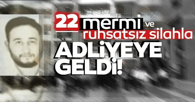 İstanbul Adliyesi'nde garip olay: 22 mermi ve ruhsatsız silahla adliyeye girmeye çalıştı