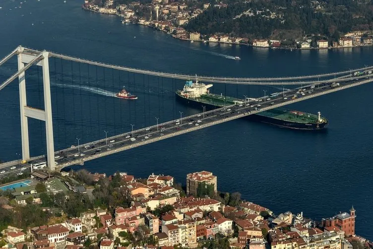 İstanbul’un havadan görüntüsü