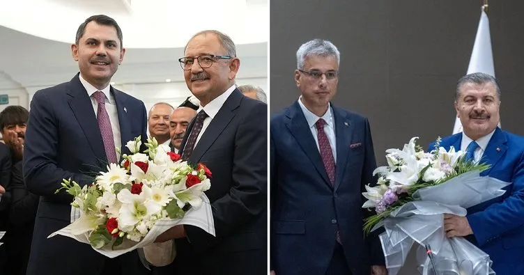 Son dakika | Çevre, Şehircilik ve İklim Değişikliği Bakanlığı ile Sağlık Bakanlığında Devir-Teslim