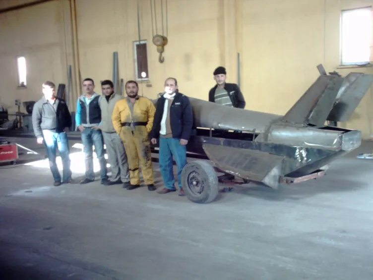 Deniz aracı geliştiren vatandaşa büyük şok! Köylüler Füze gördük diye ihbar etti...