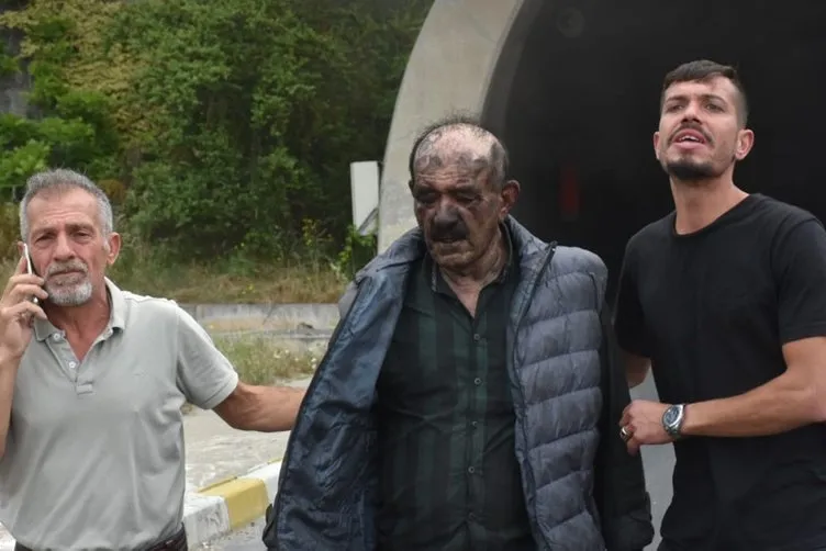 İzmir’de korku dolu anlar! Bir anda dumanların arasından belirdi!