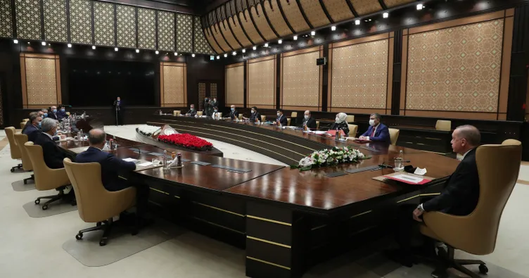 Cumhurbaşkanlığı Yüksek İstişare Kurulu Toplantısı, bugün Başkan Erdoğan başkanlığında yapıldı