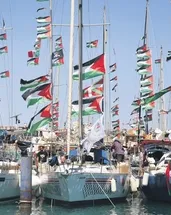 Sumud Filosuna siyonist saldırı