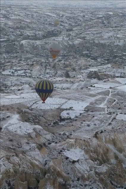 Kapadokya’da kış