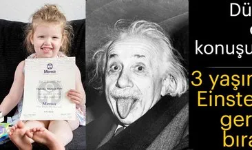 Dünya onu konuşuyor! Henüz 3 yaşında ama Einstein’i geride bıraktı